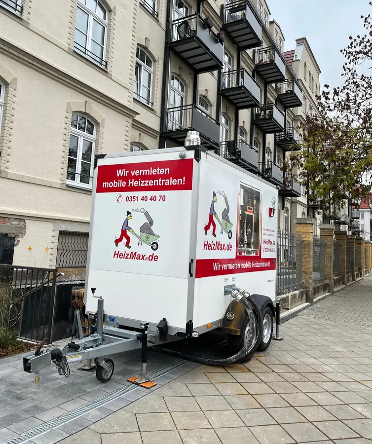 150 kW Heizanhänger